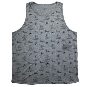 threads‎ 4 thought Men's Gray Tank Top Size XL